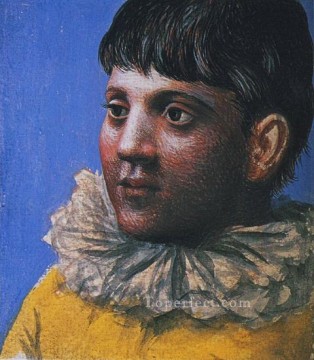 パブロ・ピカソ Painting - ピエロ 1 のティーンエイジャーの肖像画 1922 パブロ・ピカソ